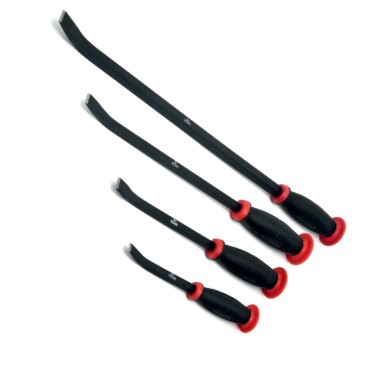 Pry Bar Set With Double Color Grip Carbon Steel