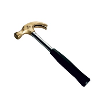 Brass Claw Hammer With Steel Shaft